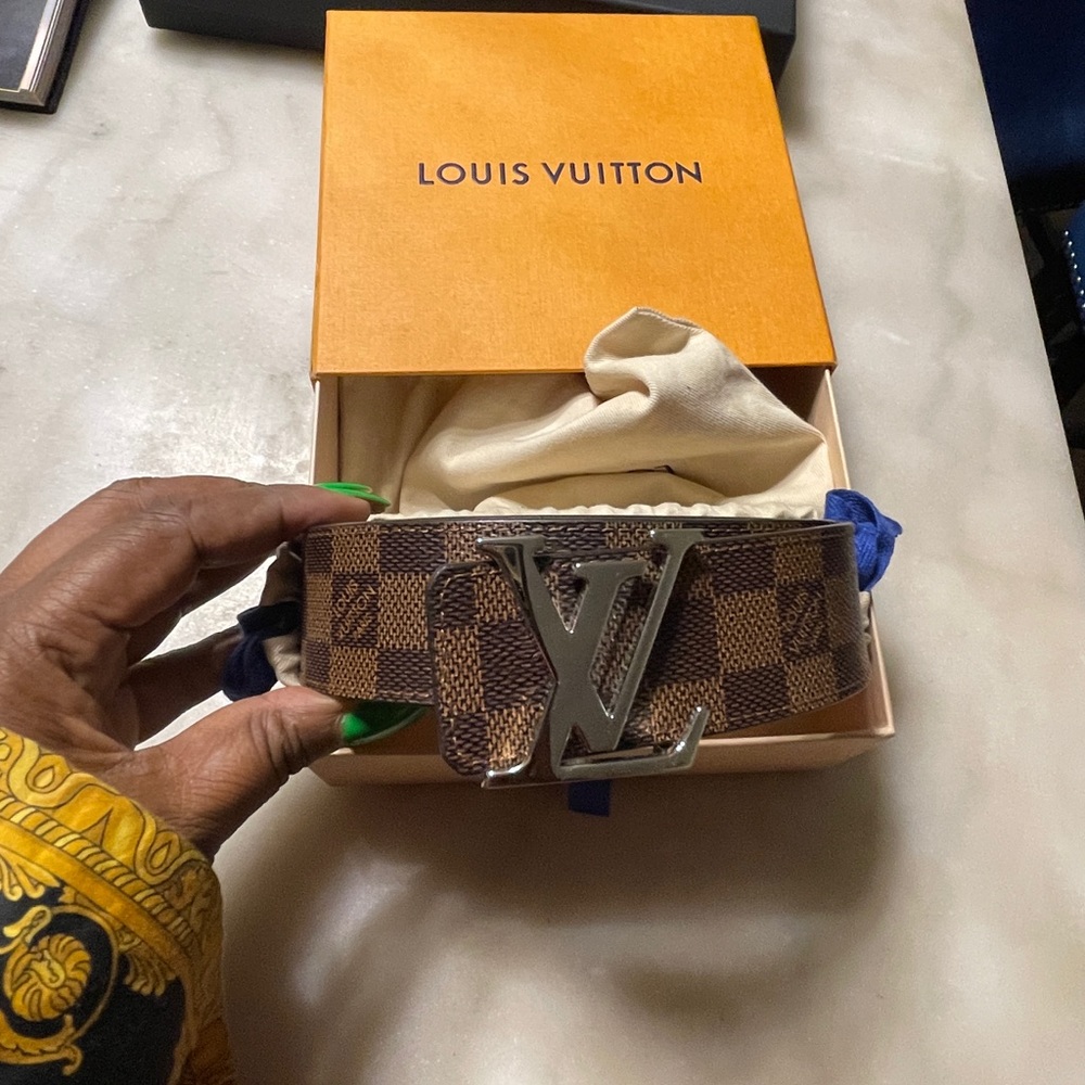 Louis Vuitton Leather Belt (Worn Once)